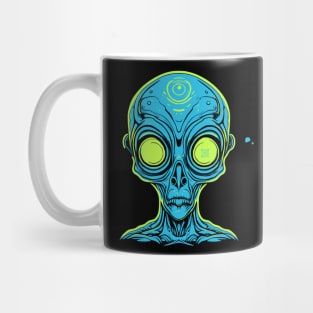 Staring Alien Mug